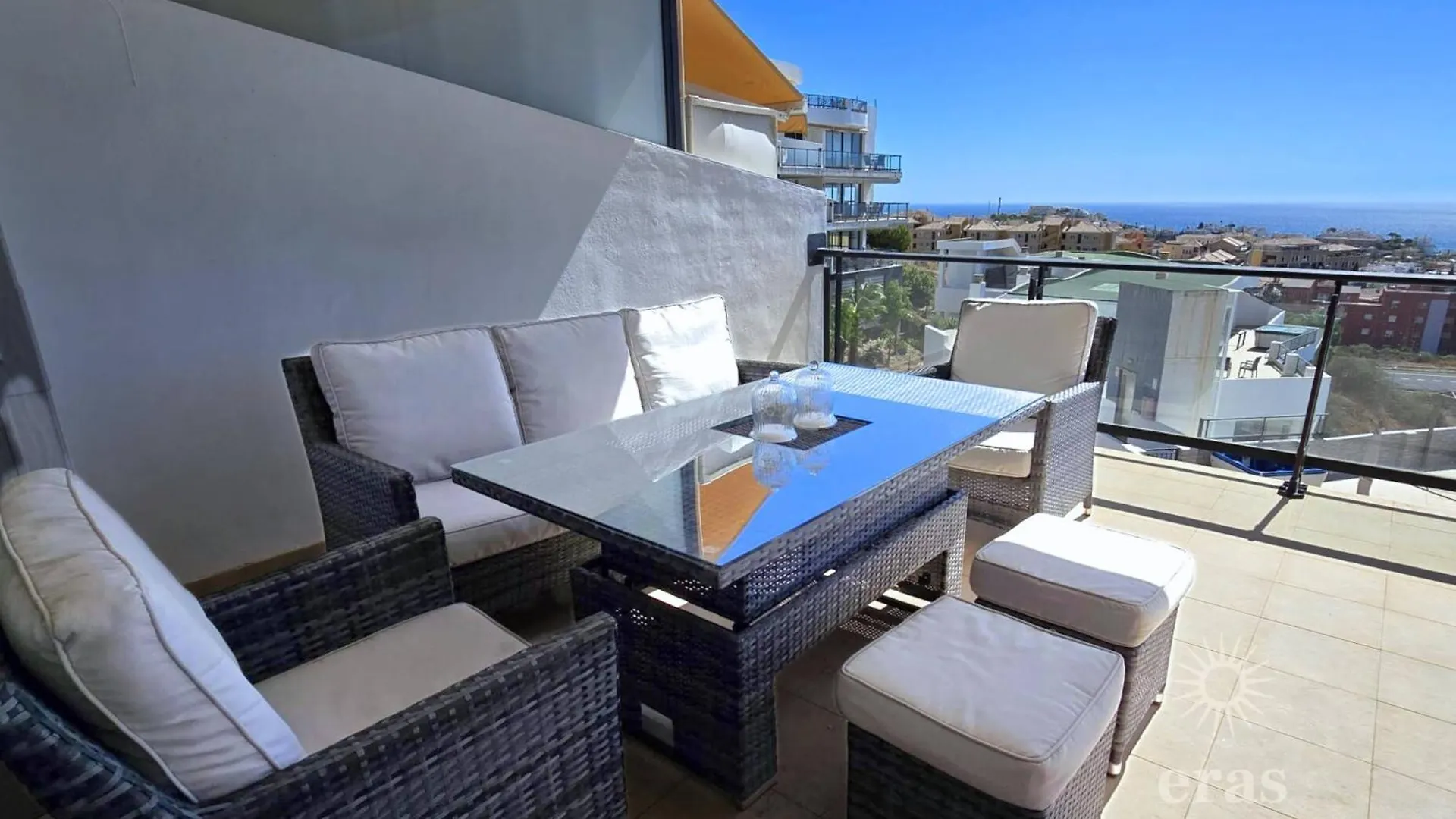 Beautiful View To The Sea Large Terrace And Swimming Pool A101 Apartment Malaga Spain